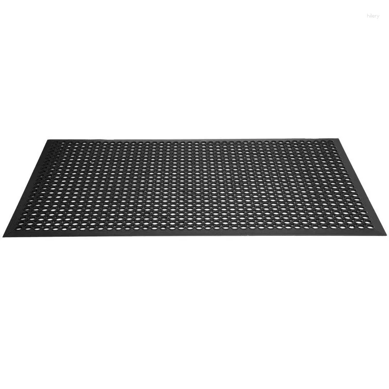 Badmattor gummi golvmatta 5st tunga inomhus kommersiella anti-fatigue (35 "x60" 5 rullar)