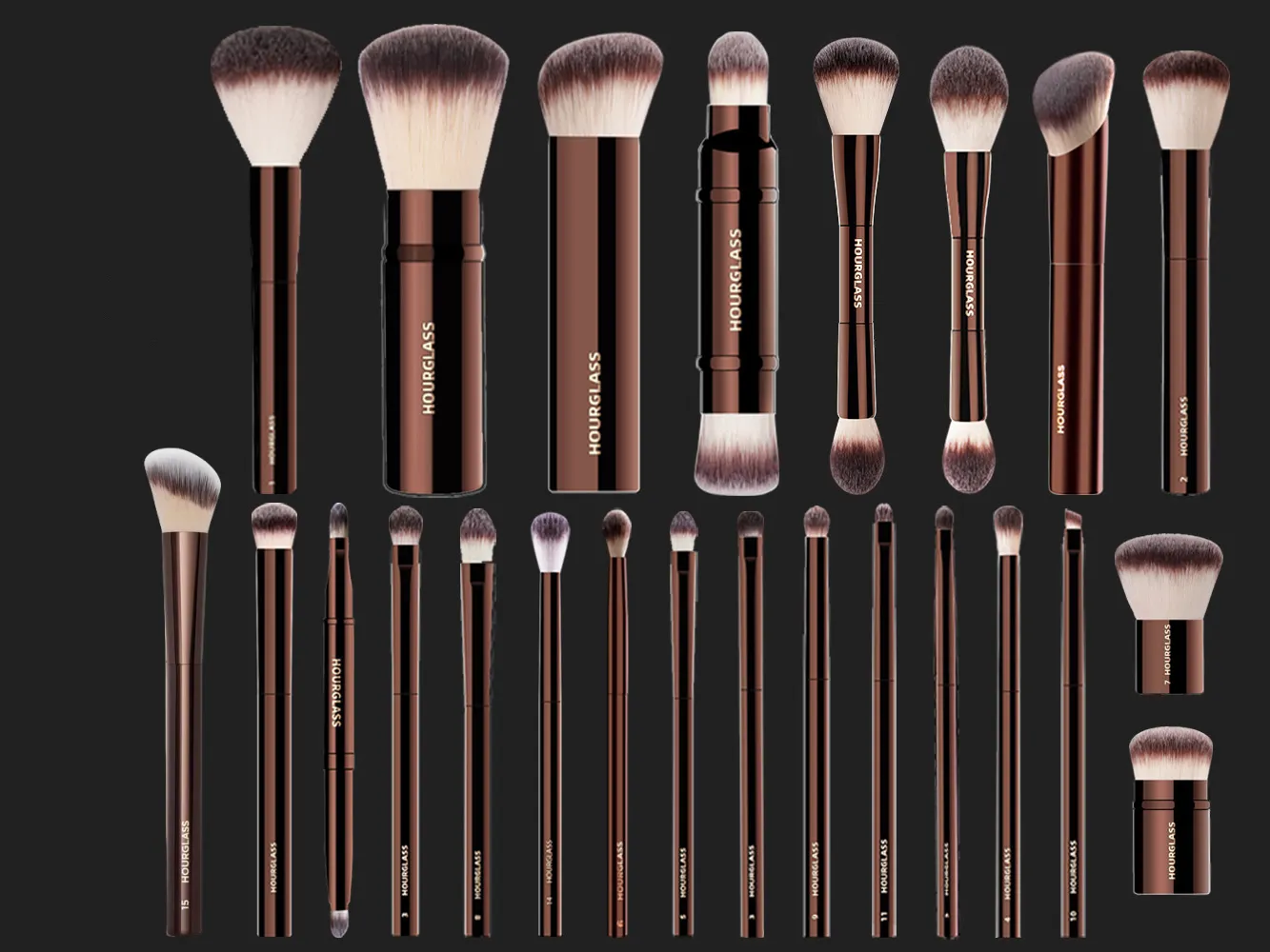 Hourglass Full Luxury Makeup Brush Set  ... 