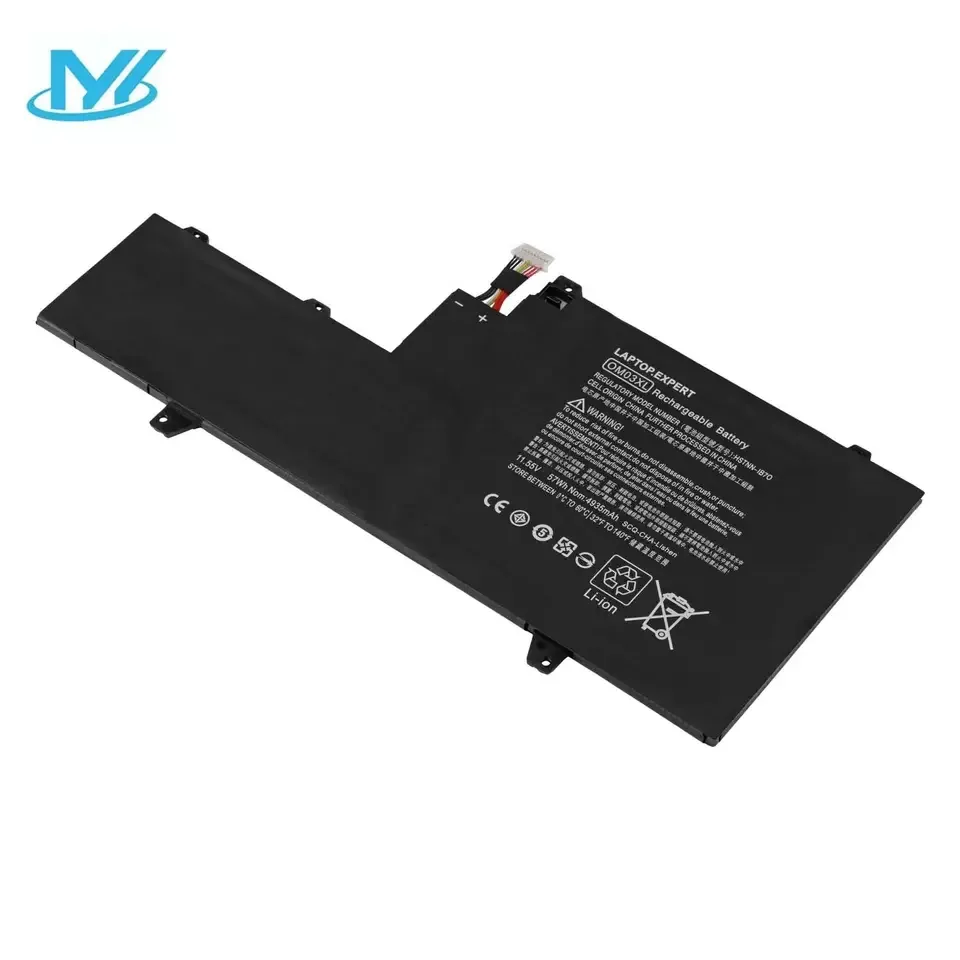 Batterijen laptop batterij lithium ionbatterij prijs OM03XL 11.55V 3800 mAh voor HP EliteBook X360 1030 G2