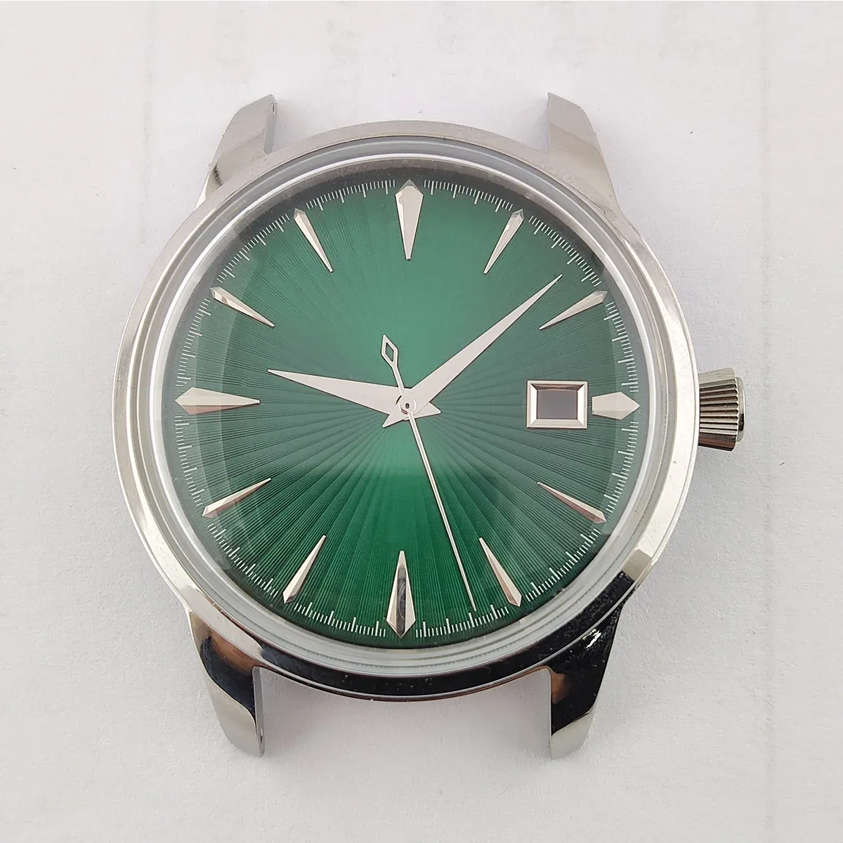 40mm Stainless Steel Watch Case for NH35 NH38 Automatic Movement