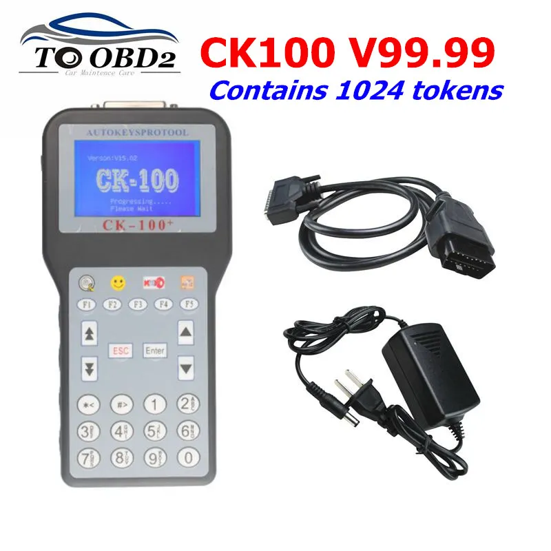 CK100 Auto Key Programmer V99.99 V46.02 with Mini Zed Bull OBD2 ...