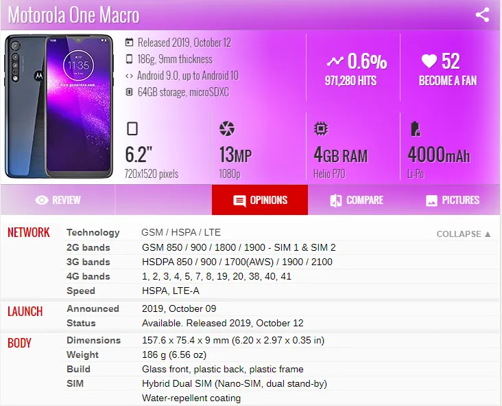 DHgate Original Unlocked Motorola One Macro XT2016 Single Sim 4GB dhgate-original-unlocked-motorola-one-macro-xt2016-single-sim-4gb