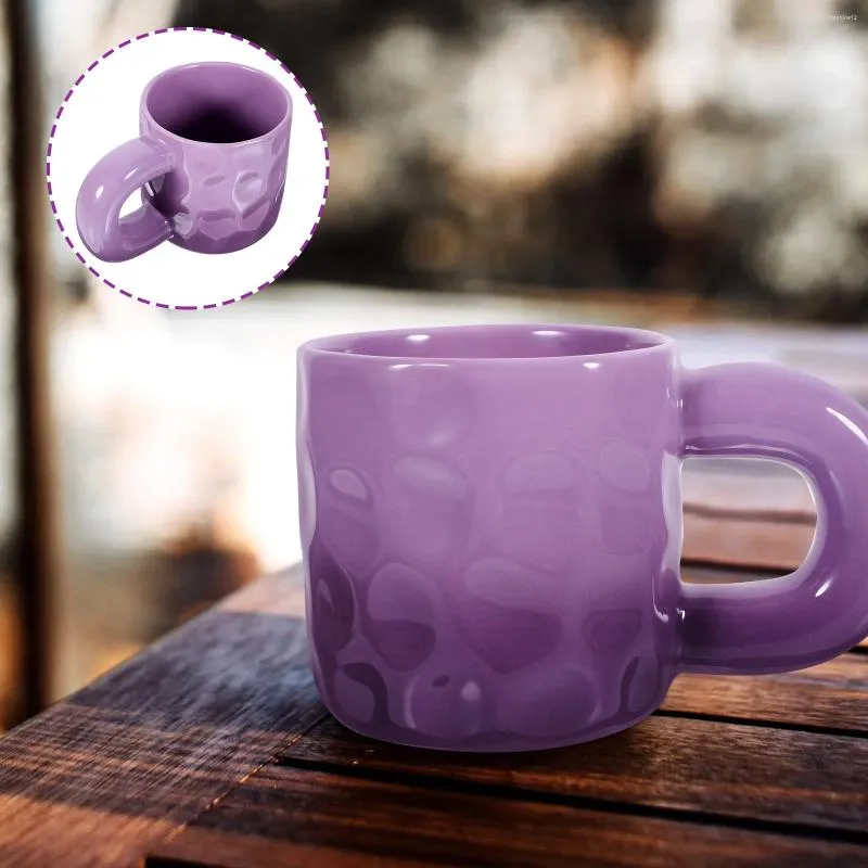 Geschirrsets Becher Trinken Tasse Haus Keramik Kaffeetassen große Kapazität Tee Wassergläser Handbuch Porzellan Tassen Latte Milch