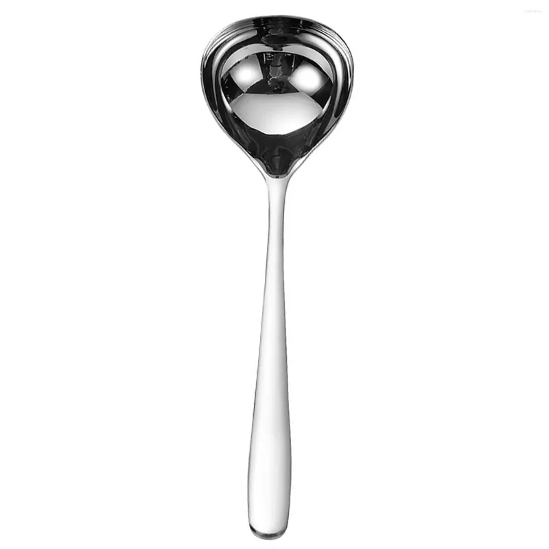 Spoons Soup Ladle Cooking Heavy-Duty Metal Big Volume Spoon Kitchen Utensil For Home Restaurant