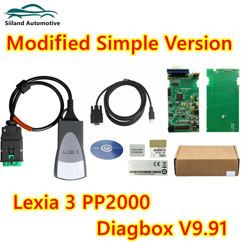 Lexia 3 PP2000 Diagbox V9.91 Professional vehicle diagnostic