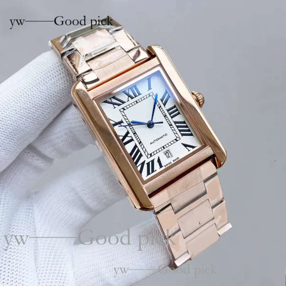 5A Luxury Watch Tank Quartz Designer Movement Watches Womens Men Automatic Fashion Gold Lady Mechanical for Luxurys Designer Goods 498