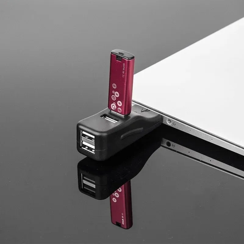 Hub USB 30 20 Adapter Idealny do notebooków z szybkim USB 30 Hub Zewnętrzny 4-portowy przedłużenie USB