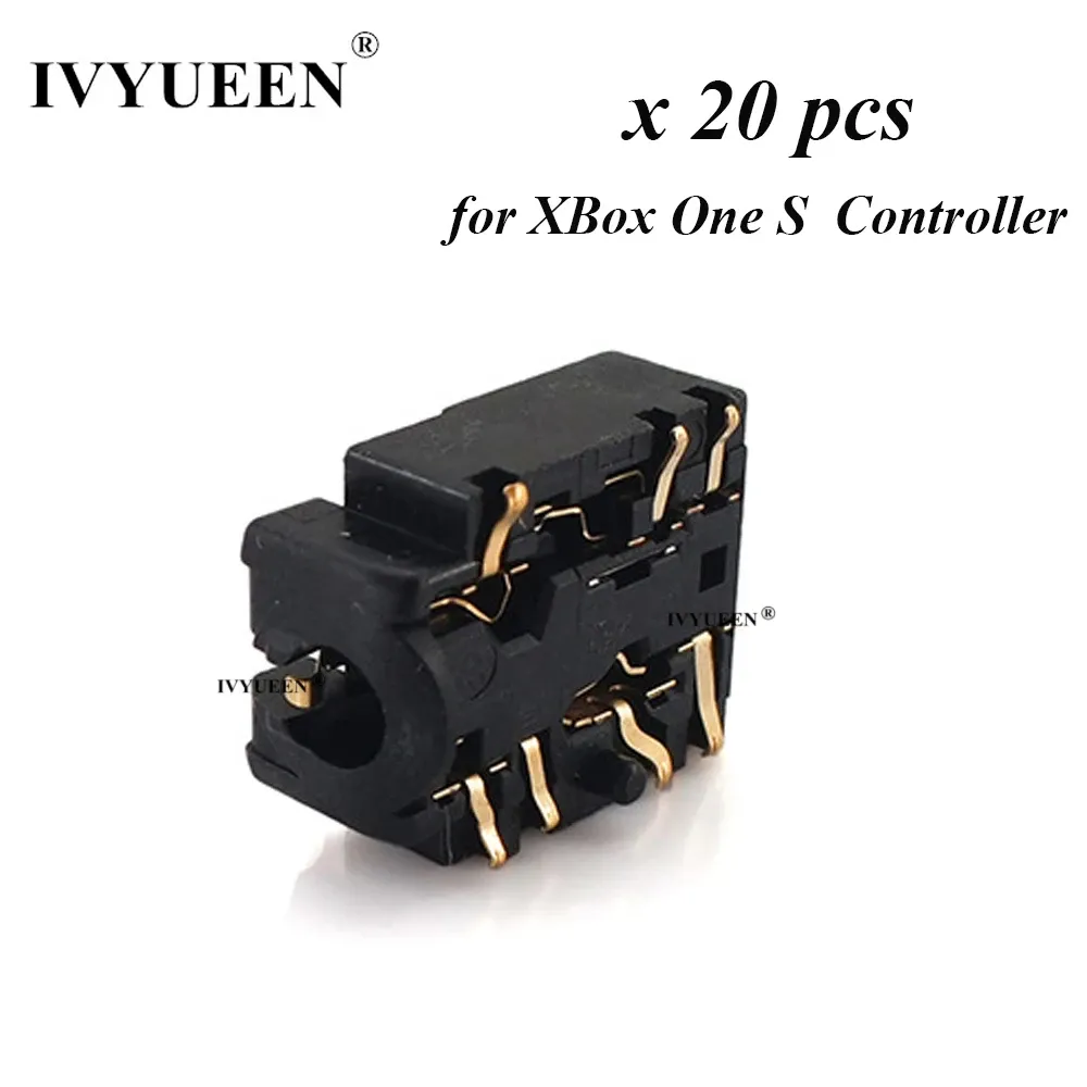 Przypadki Ivyueen 20 szt. Dla Xbox One S Slim Controller 3,5 mm gniazd