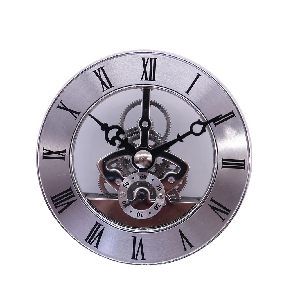 DHgate.com:Decorative Silver Metal Gear Wall Clock with Ancient Clock ...