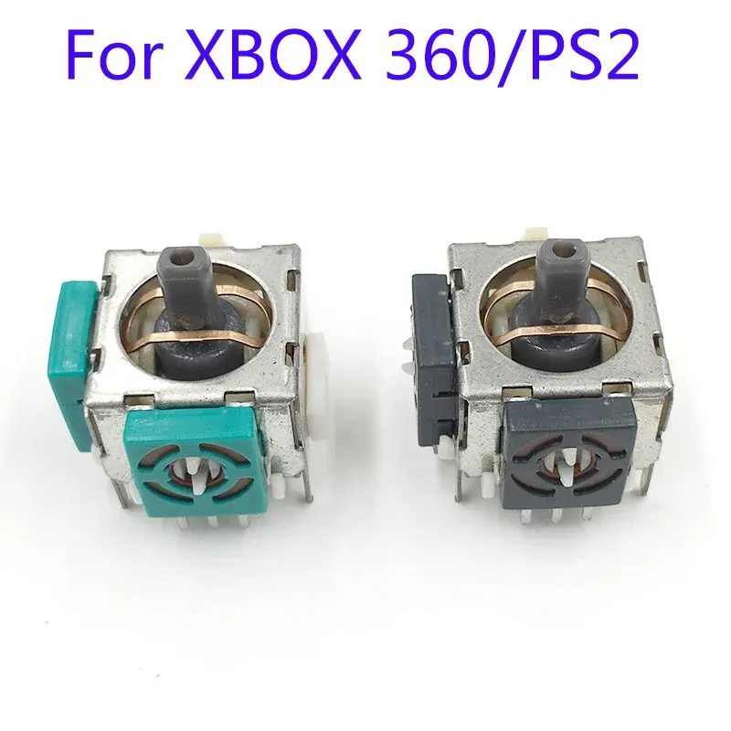 Accessoires 100pcs pour Microsoft pour Xbox 360 pour le contrôleur PS2 Remplacement de joystick 3D