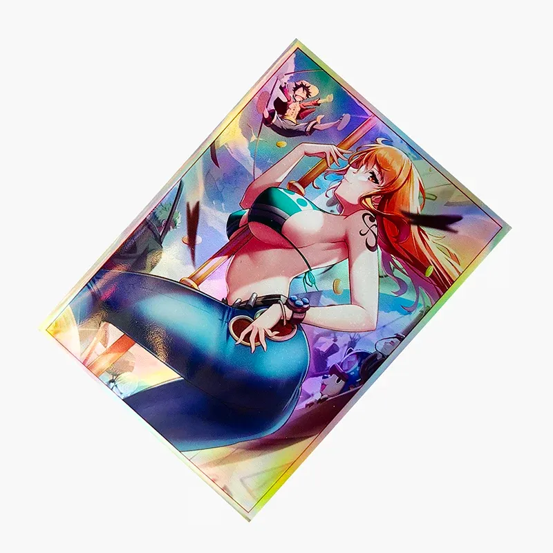 erotic card sleeves Zero Two Code:002 Darling in the Franxx Holographic Card Sleeves - Top Quality