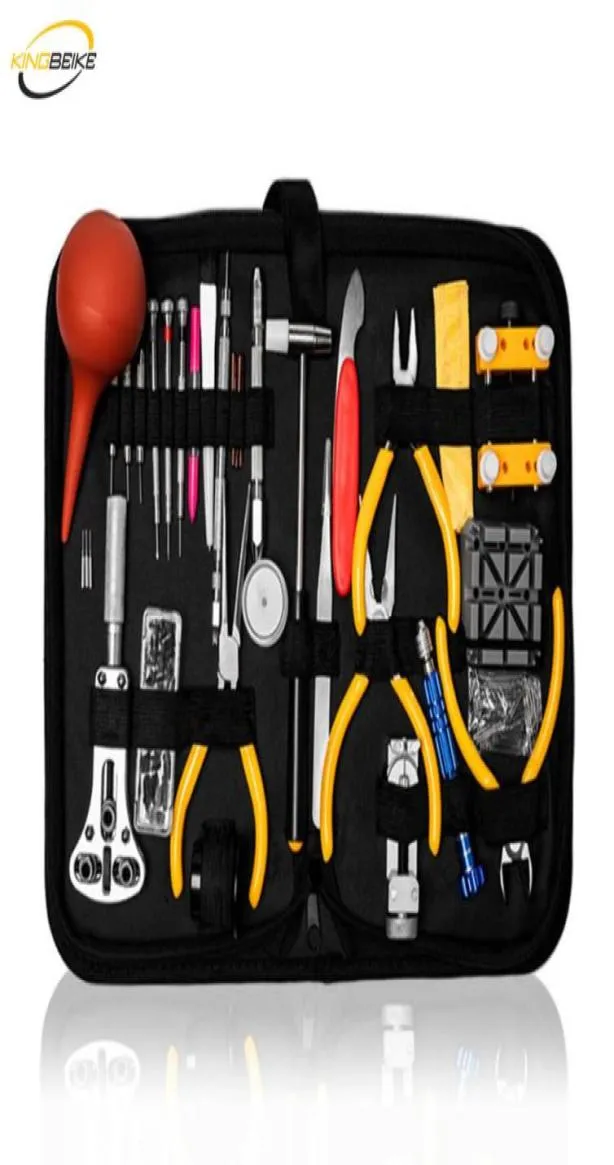 Outils de surveillance professionnelle de KingBeike Définir la trousse d'outils de réparation de montre de haute qualité horlogeur d'appareil dédié petit marteau twezers2151038