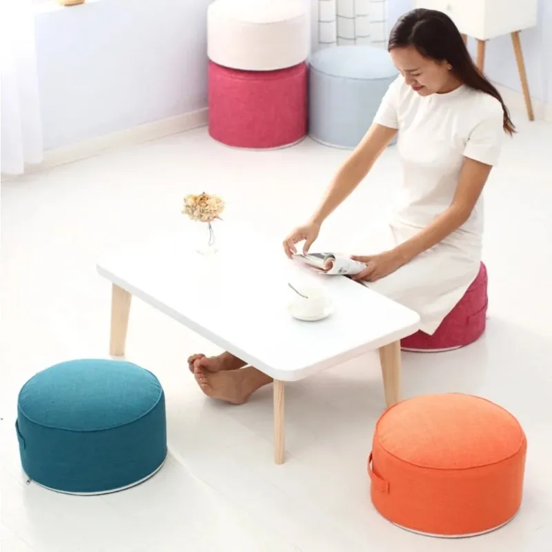 Novo design redondo de alta resistência à esponja almofada de assento tatami meditação ioga yoga redonda cadeira de cadeira