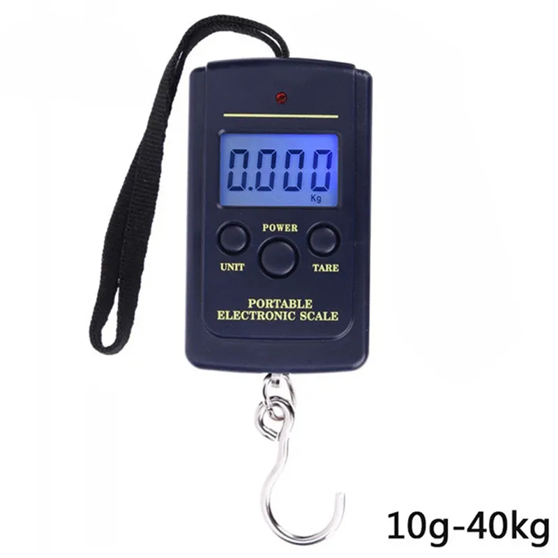 Digital Luggage Scale, 10g 40kg Portable Pocket Scale With Hook
