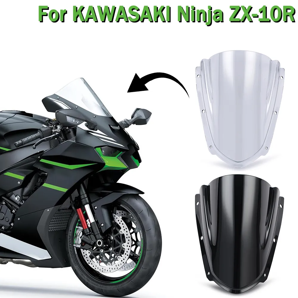 DHgate.com:2024 Kawasaki ZX10R Windscreen - Windshield Air