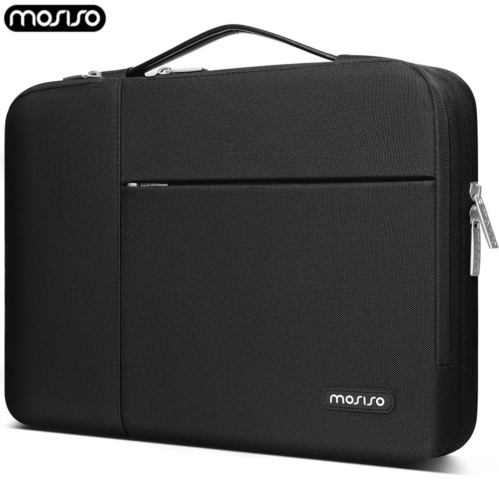 Protective Laptop Sleeve Case 13.3 Inch - Shockproof, Slim Carrying Bag With Front Zipper Pocket, Fits MacBook Air/Pro, Dell, HP - View #7