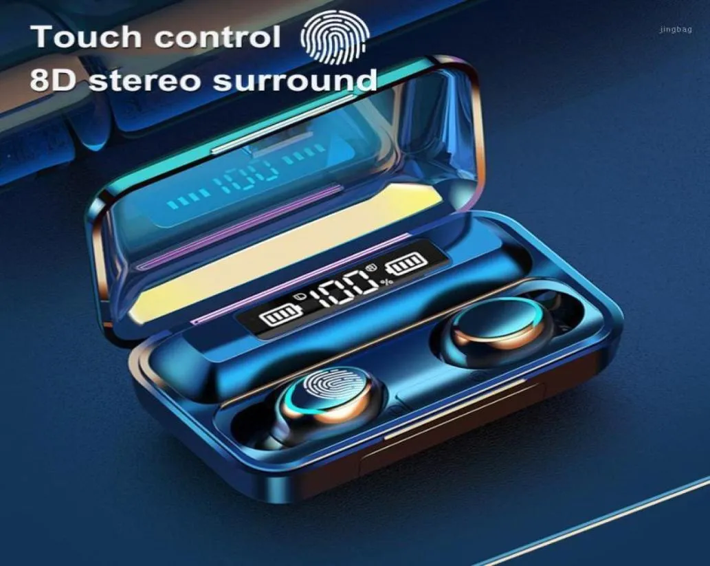 Wireless Earphones Bluetooth 50 Earphones TWS 8D Stereo Hands Headset Waterproof Earbuds With Microphone Charging Case18774171