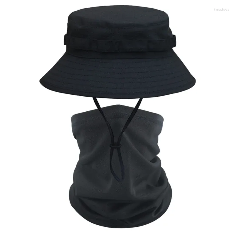 Berets zabawa kamuflaż na szyję głowa zakrywa Hat Fisherman Hat Sports Bandana