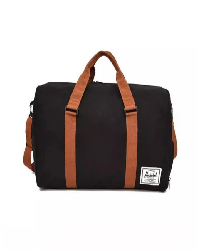 Fashion Canvas Travel Sacs Femmes hommes RGE Capacité pliante Organisateur de sac de maïs pliant Cubes d'emballage Bagage Girl Weekend Bag26551234916847