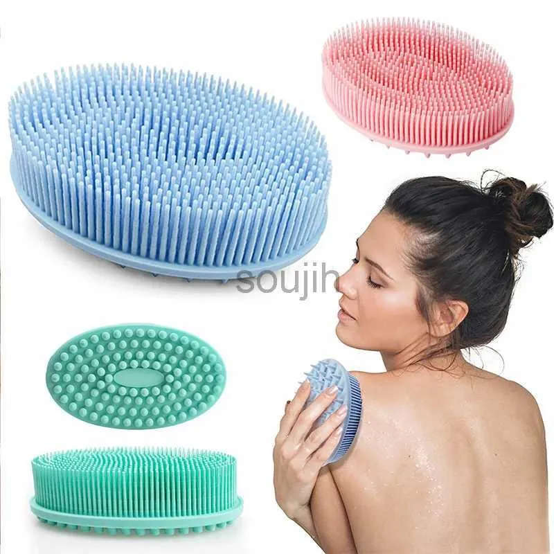 Accessori per utensili da bagno Accessori silicone massaggio spazzola da bagno cuoio cuoio capelluto per lavaggio pettine strumenti da bagno per bagno esfoliante per capelli esfolianti 240413