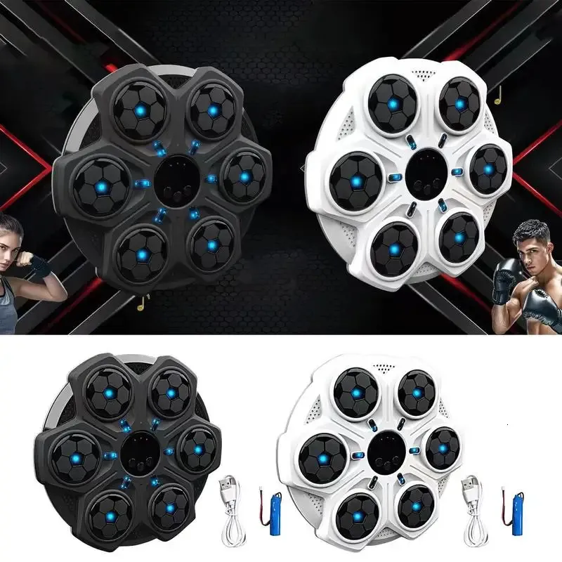 Punch Block Exercise Machine Interactive Music Boxing Machine - Wall Mounted Punching Pad, Training ...