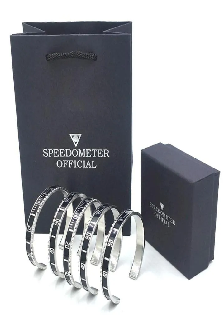Bracelet de bracelet entièrement de haute qualité pour hommes bracelets de vitesse de bracelet en acier inoxydable Fashion Men039s bijoux avec vente au détail PA1171672