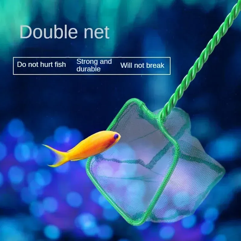 DHgate.com:Portable Nylon Fishing Net - Round and Square Aquarium Nets ...