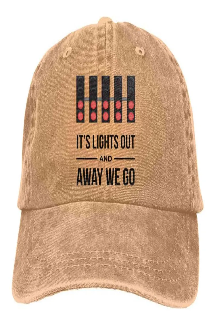 PDN3 IT039s Lights Out and Away andiamo il berretto da baseball a punta di capitalizzato Sport unisex UNISEX Custom Formula 1 F1 Hatsteo6Category4529051