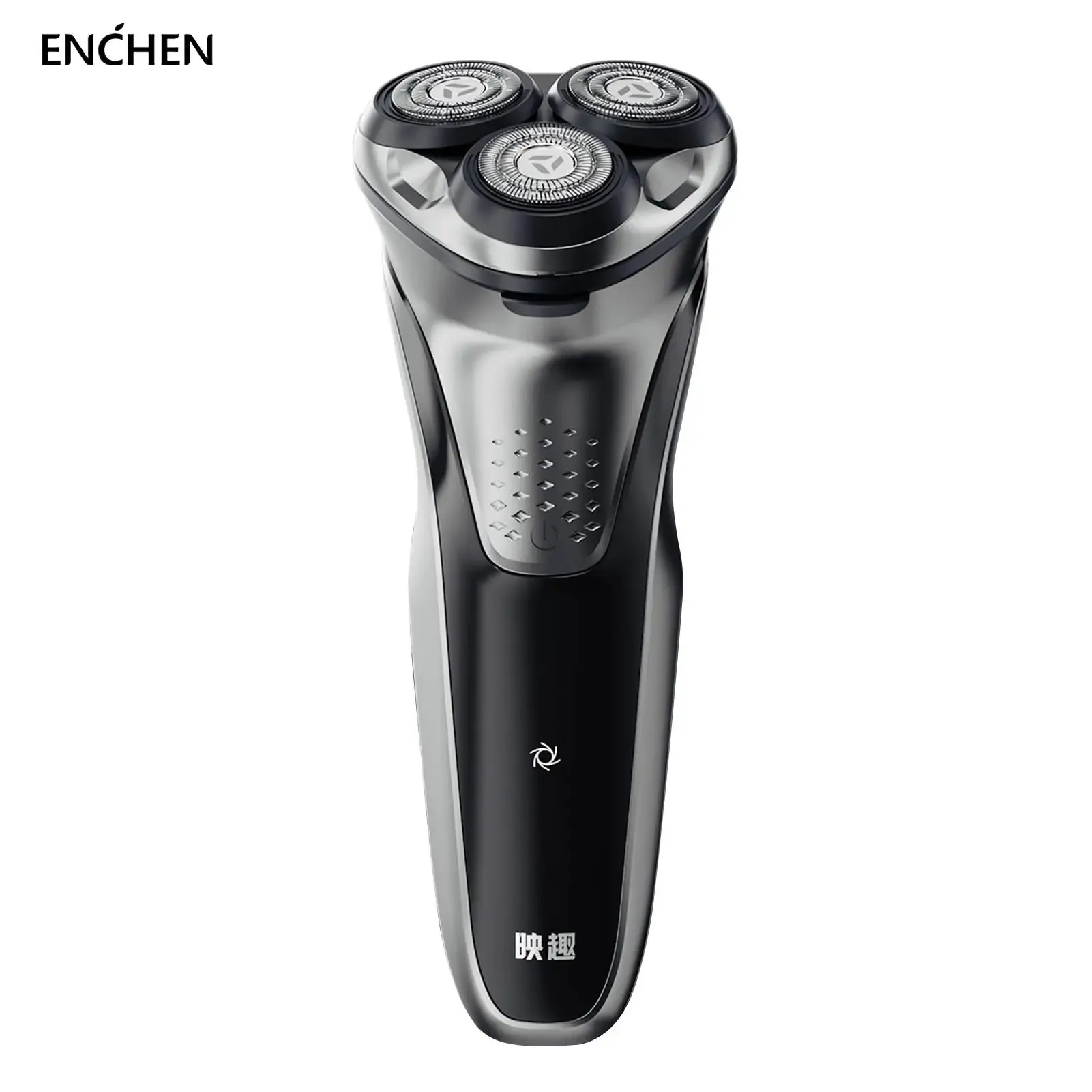 Shavers Electric Shaver for Men 8W 3D Independent Floating Heads uppladdningsbara 60 min Runtime Lightweight Rotary Electric Razor