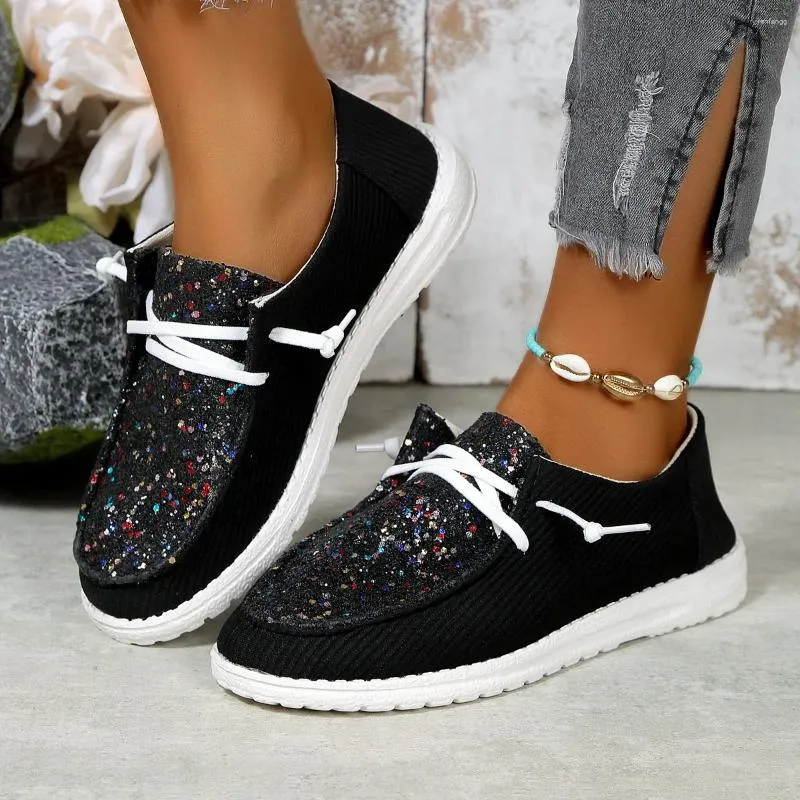 Casual Shoes Canvas For Women Summer Leather Waterproof Sports Lightweight Breathable Non-slip Platform