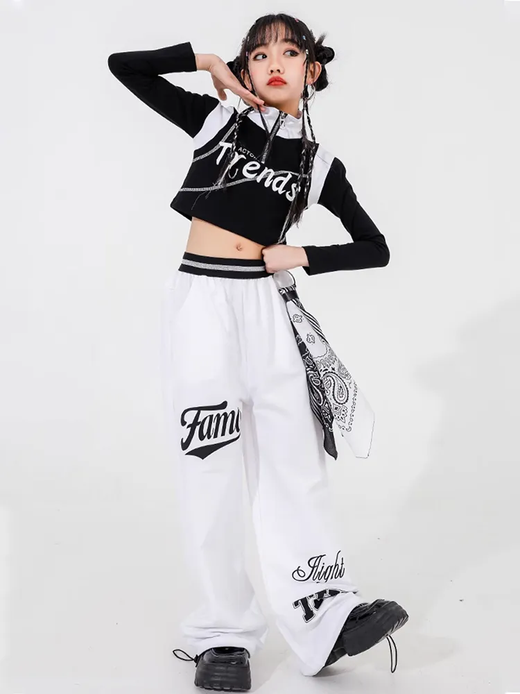 Outfit Ideas Baggy Sweatpants And Crop Top Girls Hip Hop Crop Top