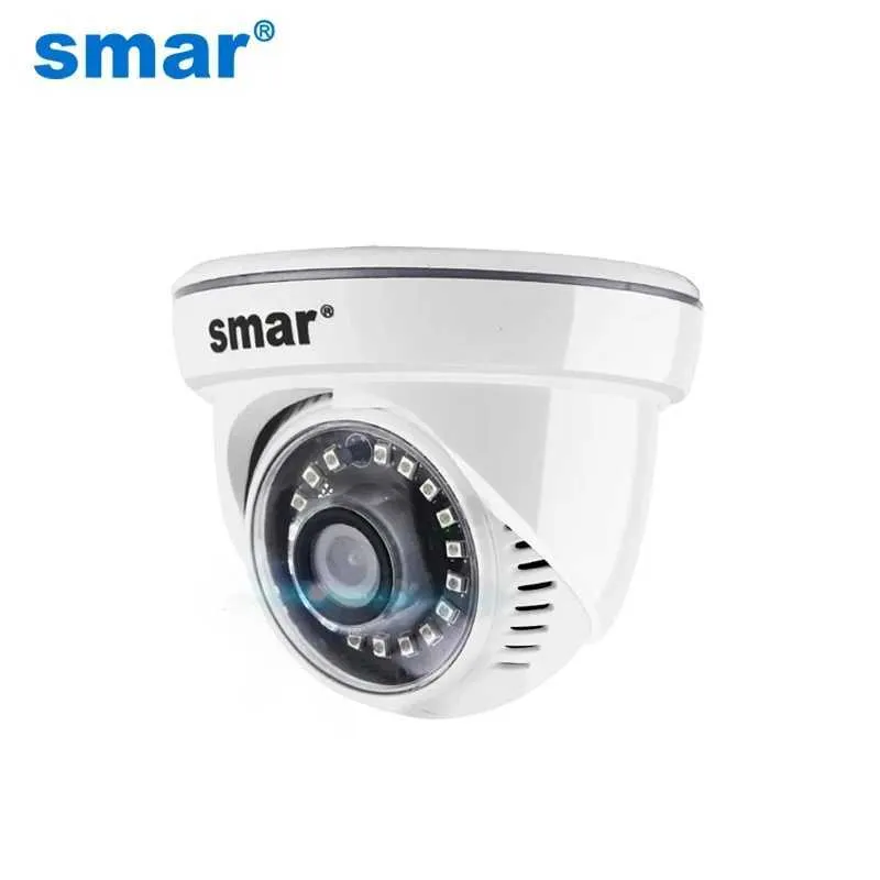 IP -kameror SMAR HD 1080p AHD Camera 2000TVL AHDM Camera 2.0MP inomhus säkerhet Kupolkamera IR -klippfilter Plast CCTV Hem 24413