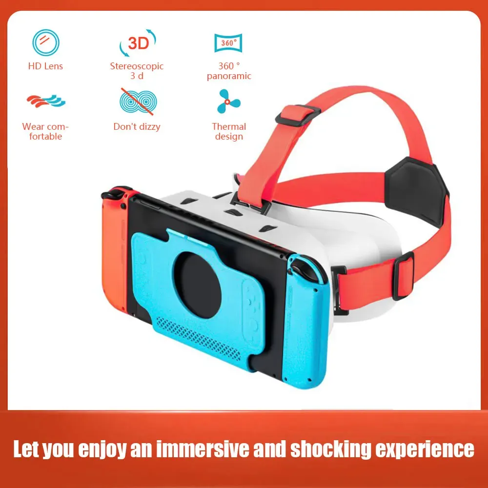 Tillbehör VR Headset Voor Nintendo Switch OLED Model/Nintendo Switch 3D VR (Virtual Reality) Bril Schakelaar VR Labo Bril Headset