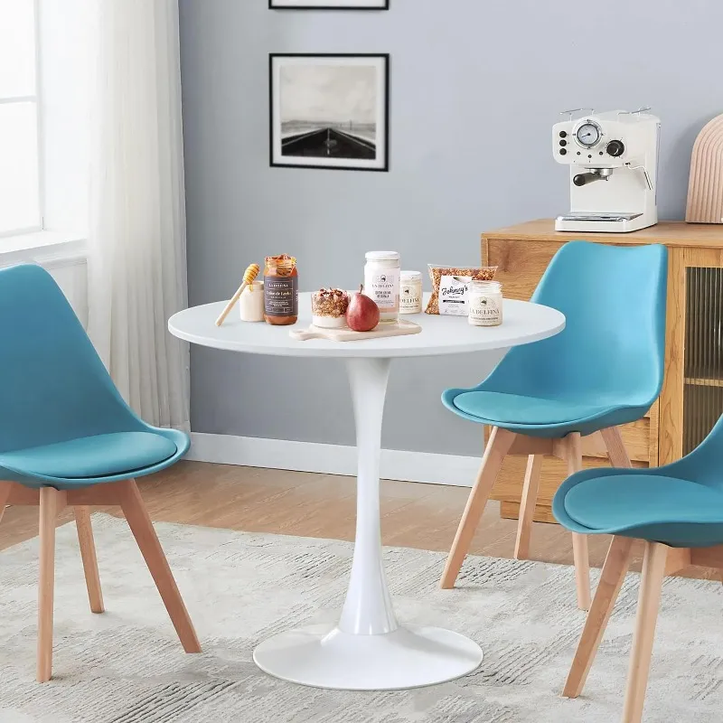 DHgate.com:Mid-Century Modern Dining Table - 31.5 White DHgate.com:Mid-Century Modern Dining Table - 31.5 White
