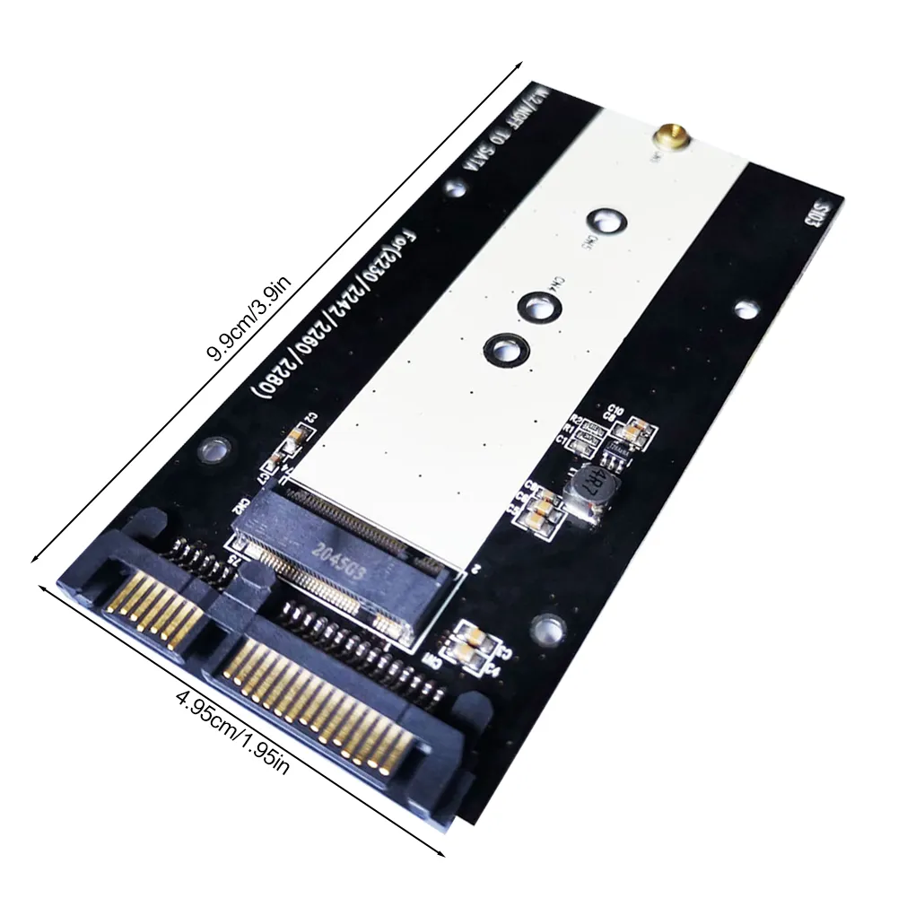 Save Big on Bulk Ngff Ssd Adapter NGFF SSD To SATA Adapter Card  Sintech NGFF NVMe SSD Adapter For 2230/2242/2260/2280 Best Deals on 