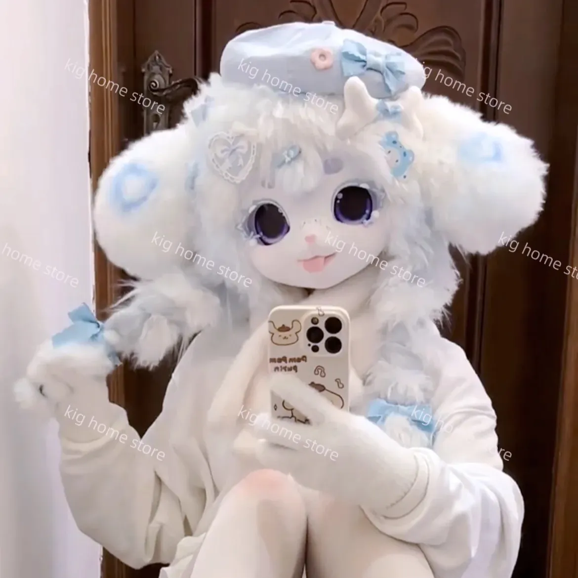 カスタマイズされた毛皮のようなコスプレファーズスーツキグルミ カスタマイズされた毛皮のようなコスプレファーズスーツキグルミ