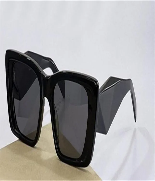 Ny modedesign solglasögon 08ys kattögonplatta ram diamantformklippt tempel populärt och enkel stil utomhus UV400 Protection7249474