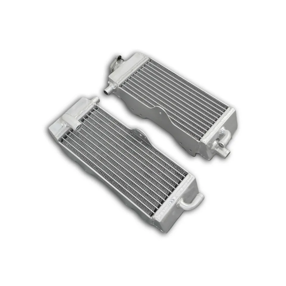 Aluminum Performance Radiator – Fits 1996-2001 Yamaha YZ125 (2-Row, Silver)