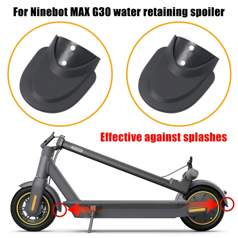 Parafango Posteriore Scooter Elettrico Per Ninebot/Segway MAX G30/G30D – Ricambio Nero