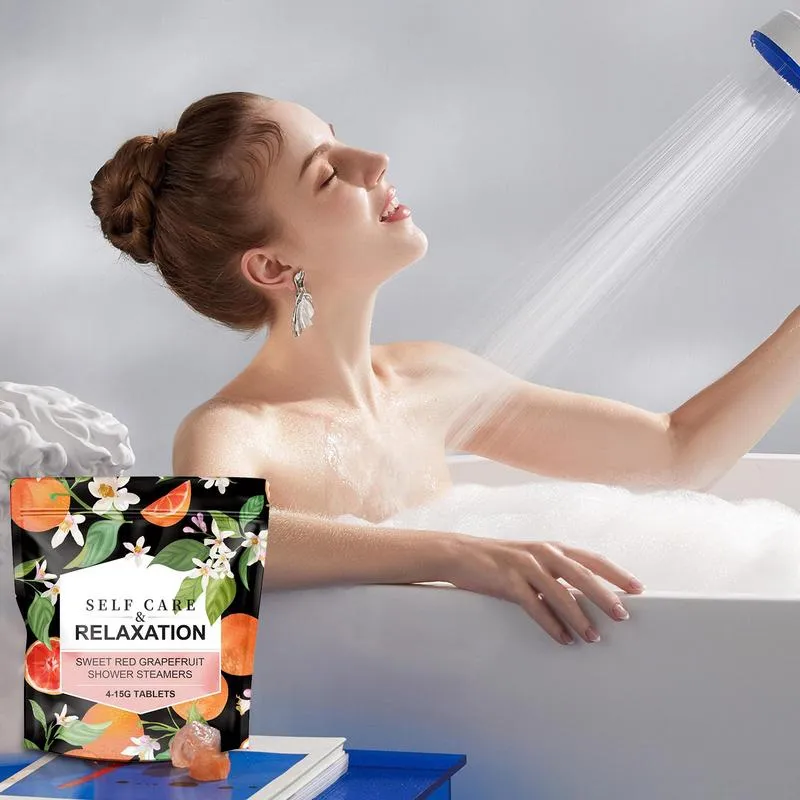 8-Pcs Shower Steaers Aroatherapy - Birthday Gifts For Woen - Spa