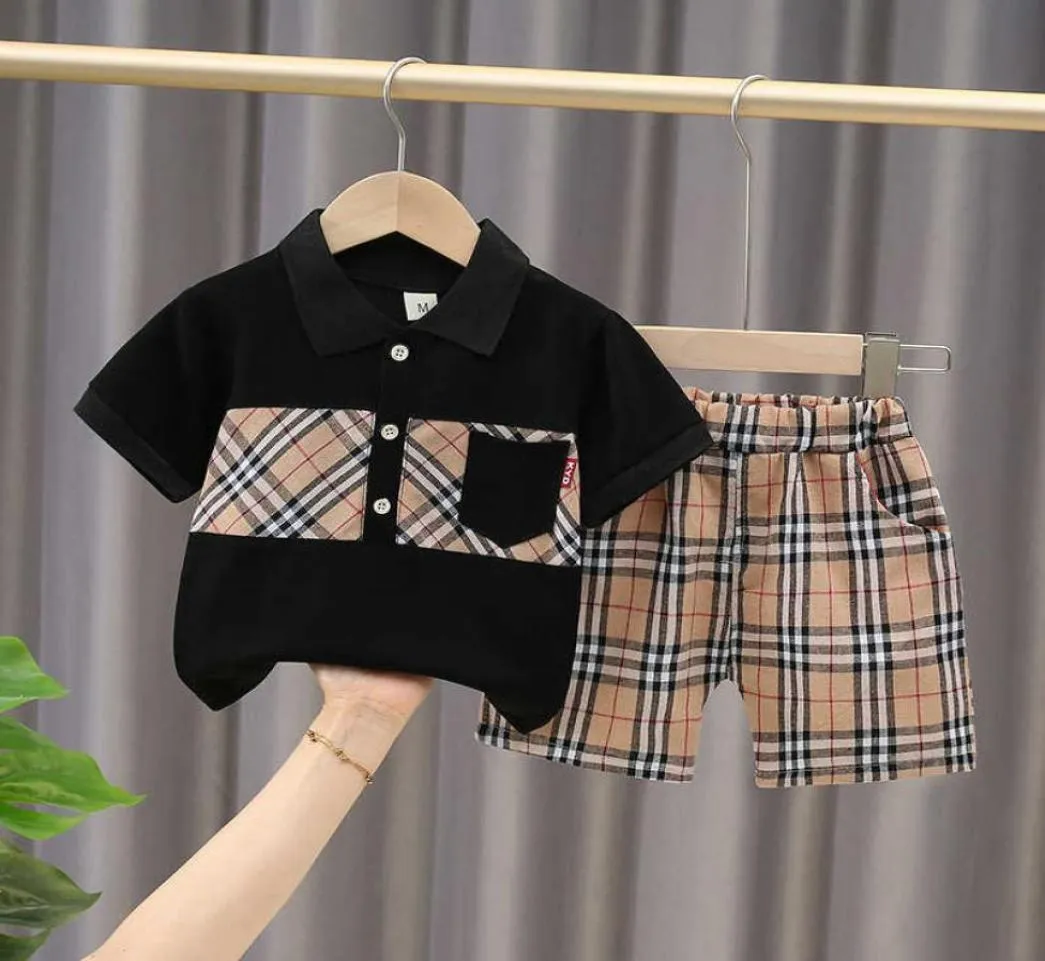 Les vêtements d'été de bébé ensembles de vêtements pour garçons tenue 1 2 3 4 ans pour les garçons enfants sets à manches courtes shorts newborn 2p9122882