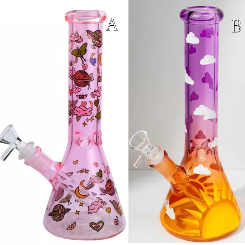 Bong Géant ParaCity 16 Pouces - Becher Bleu Avec Percolateur Et Attrape-glace