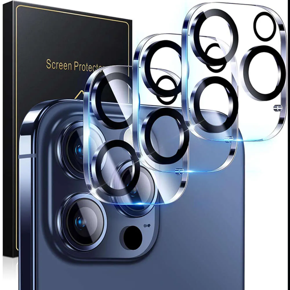 保護用ガラス携帯電話保護フィルムiPhone 14 15 Pro Max Camera Lensプロテクター