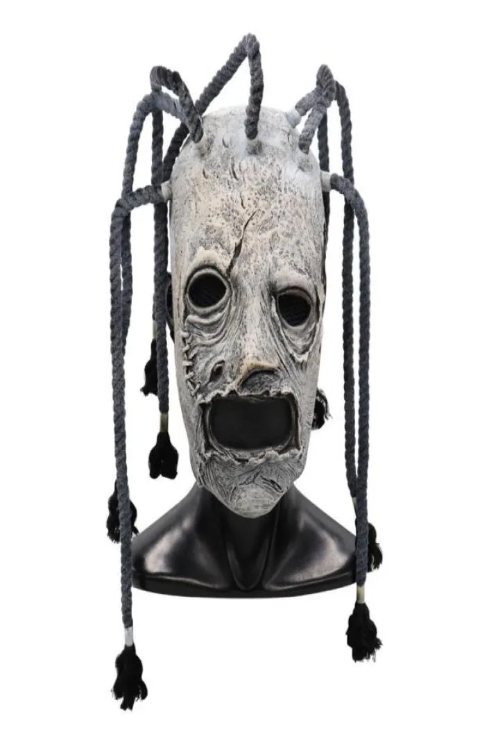 Película Slipknot Corey Cosplay Máscara de látex Props Adultos de Halloween Party Fancy7121961