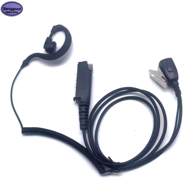 Adaptadores fone de ouvido PTT Mic Earphone Microfone para Sepura STP8000 STP8030 STP8035 STP8038 STP8040 STP8080 STP9000 Walkie Talkie