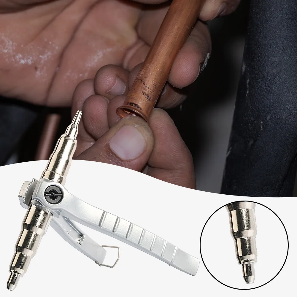 Copper Pipe Expander Tool For HVAC - 5-in-1 Tube Expander For 1/4" To 3/4" Pipes, 6mm-19mm, Compact Size