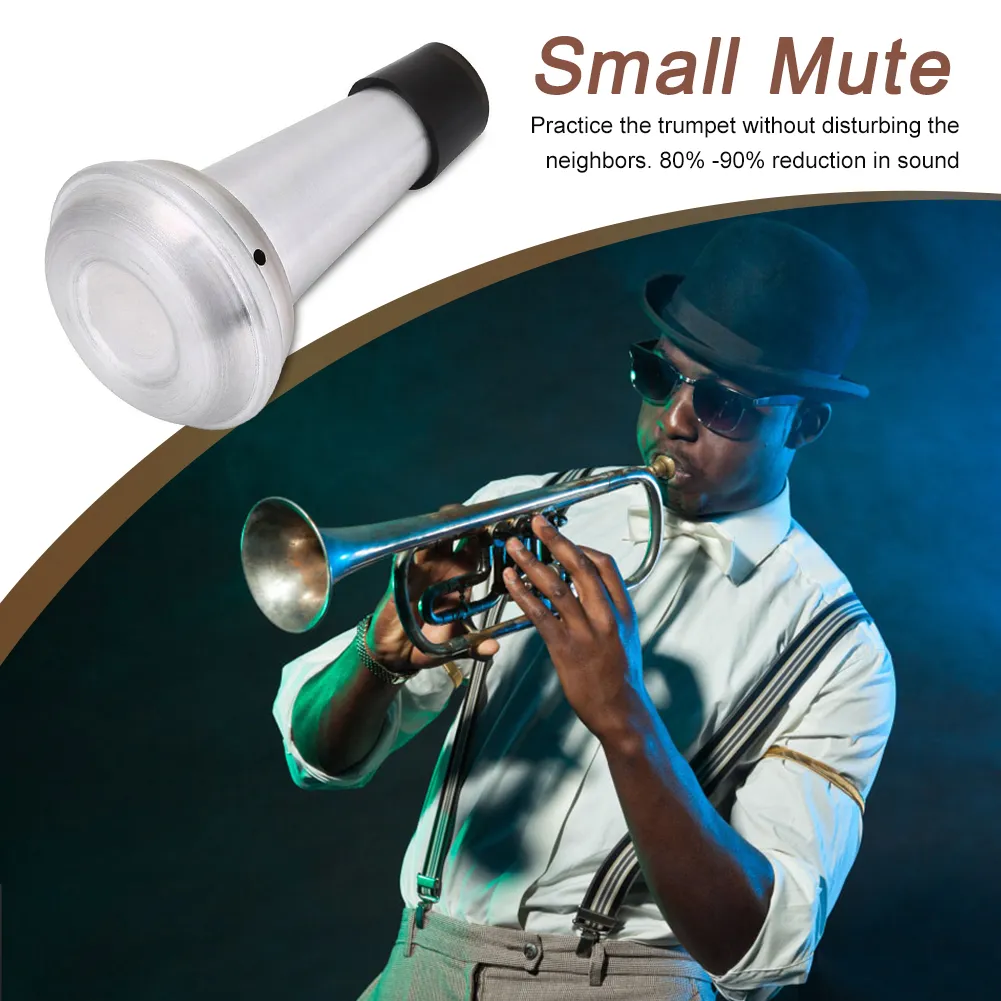 ShYlai Lightweight Trumpet Practice Mute Trumpet Silencer Trumpet Acessories Practice Trumpet Mute Silencer For Beginner