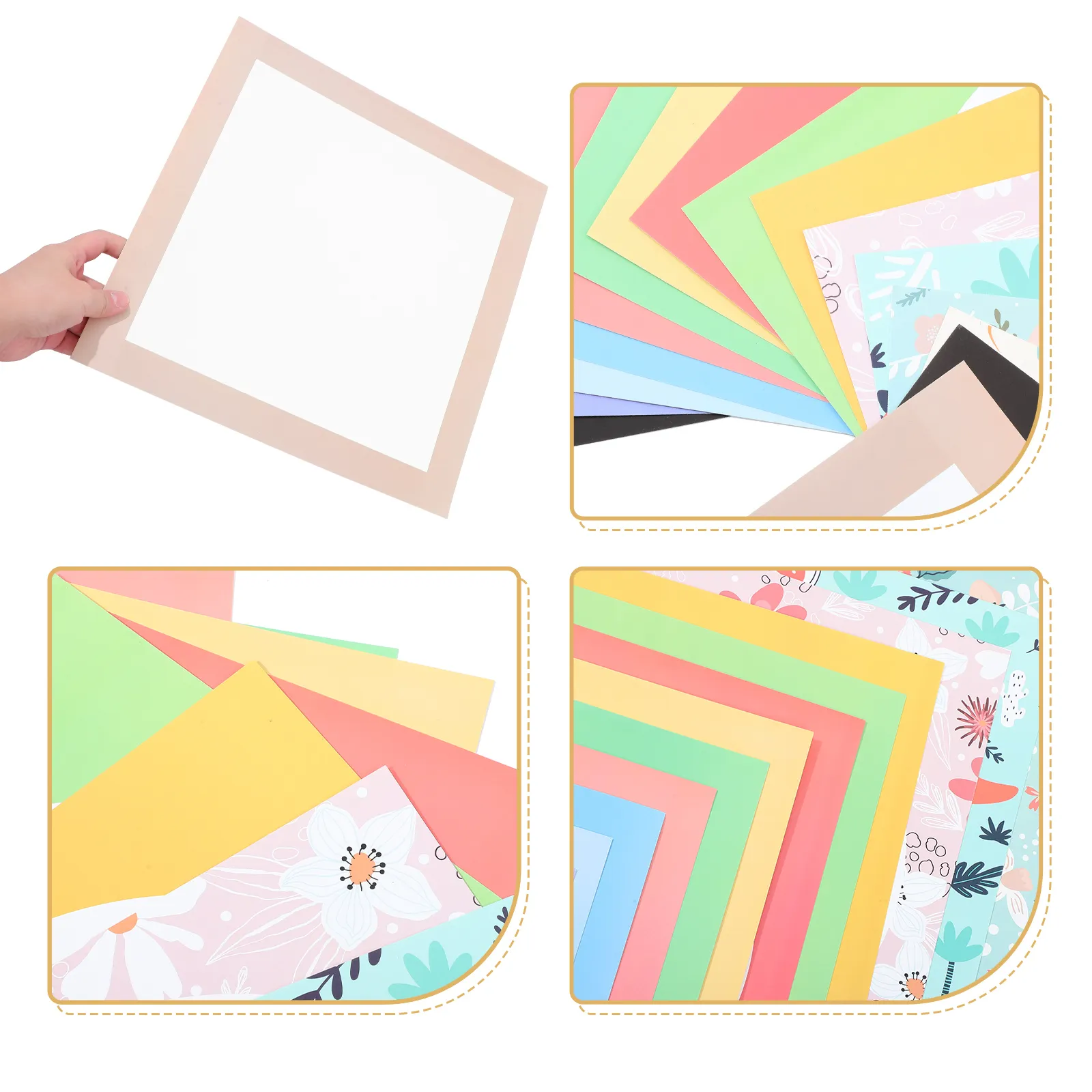 Pochoirs De Bordure Papier À Dessin Rond: 32 Feuilles De Papier Épais Pour  Carnet De Croquis, Papier Cartonné Pour La Peinture, Cartes De Vœux,  Projets Scolaires Du 38,42 € | DHgate, image size:1600x1600