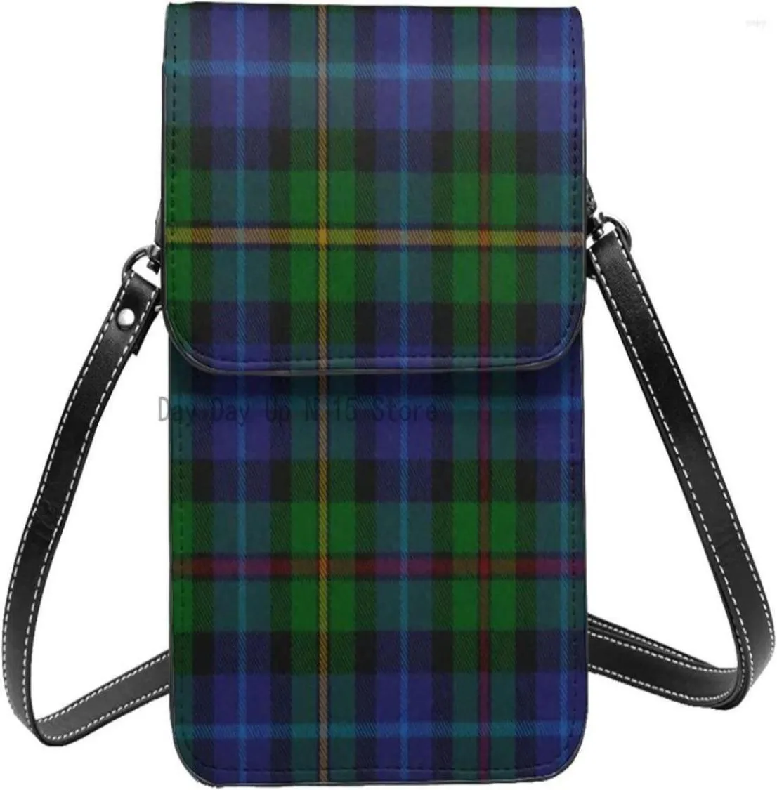 Sacs Duffel Small Crossbody for Women Traditional Smith Tartan Plaid Phone Passeport Passport Portefeuille Pourse7781842