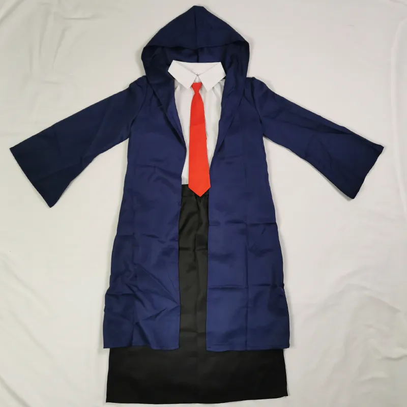 Mashle Cosplay Costume Anime Muscle Robe Cloak Shirt Pants Set for ...